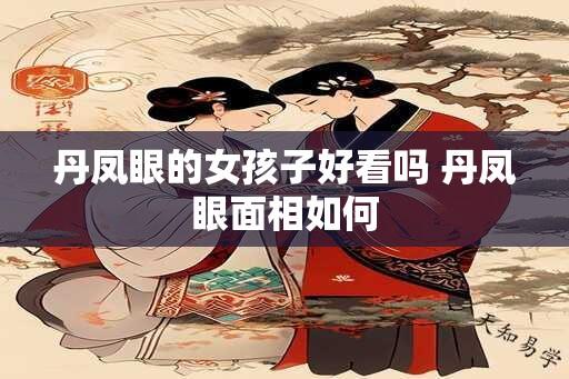 丹凤眼的女孩子好看吗 丹凤眼面相如何