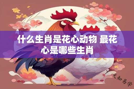 什么生肖是花心动物 最花心是哪些生肖