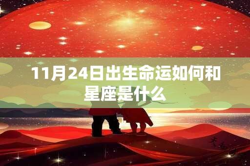 11月24日出生命运如何和星座是什么