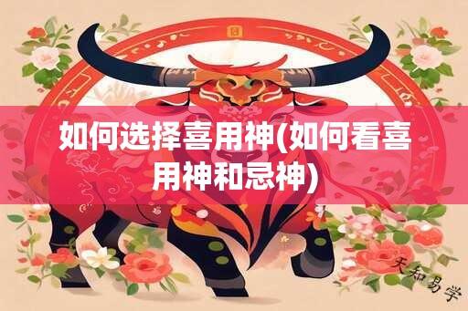 如何选择喜用神(如何看喜用神和忌神)