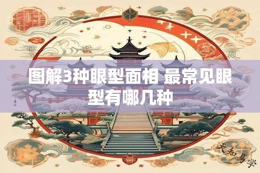 图解3种眼型面相 最常见眼型有哪几种