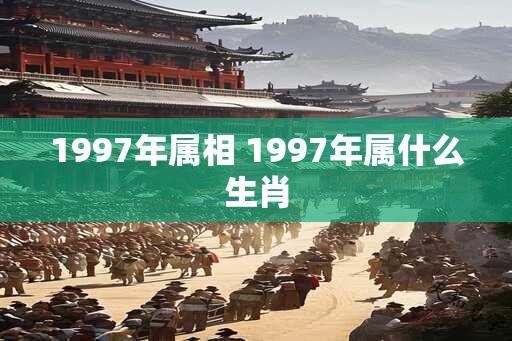 1997年属相 1997年属什么生肖