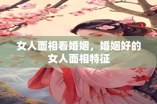 女人面相看婚姻，婚姻好的女人面相特征