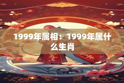 1999年属相：1999年属什么生肖