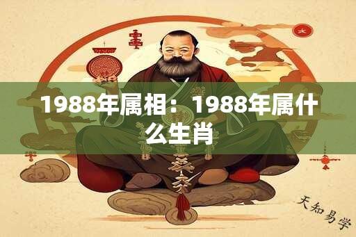 1988年属相：1988年属什么生肖