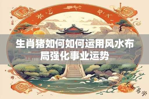 生肖猪如何如何运用风水布局强化事业运势