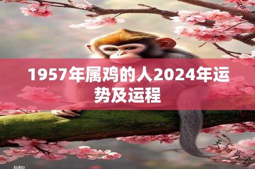 1957年属鸡的人2024年运势及运程