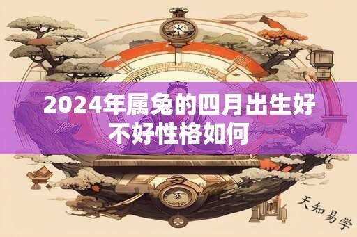 2024年属兔的四月出生好不好性格如何