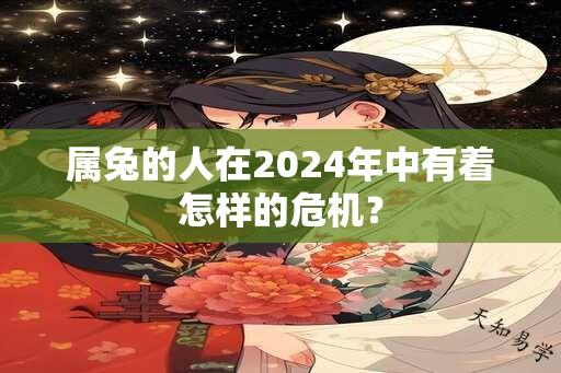 属兔的人在2024年中有着怎样的危机？