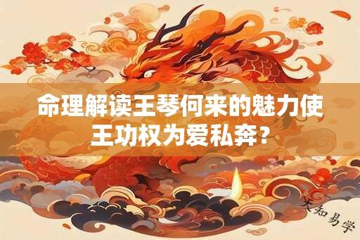 命理解读王琴何来的魅力使王功权为爱私奔？