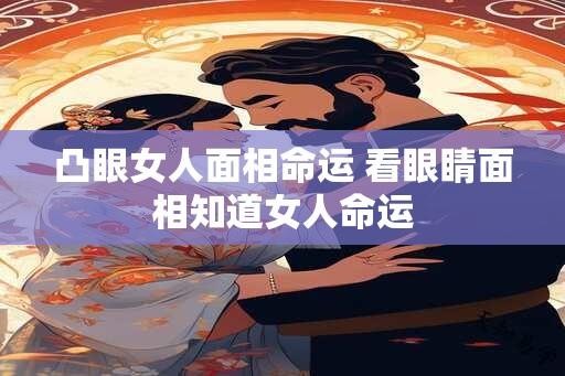 凸眼女人面相命运 看眼睛面相知道女人命运