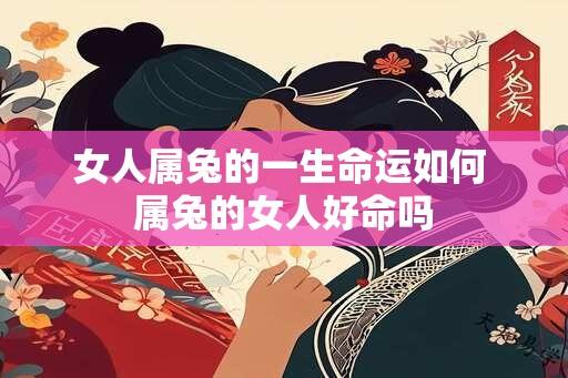 女人属兔的一生命运如何 属兔的女人好命吗