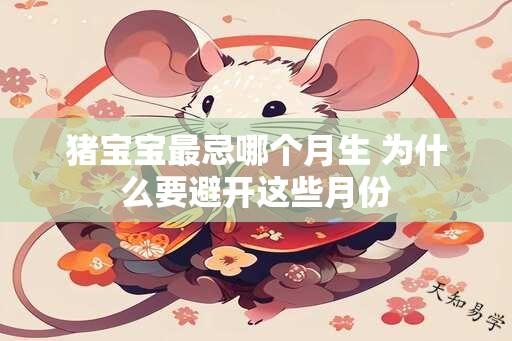 猪宝宝最忌哪个月生 为什么要避开这些月份