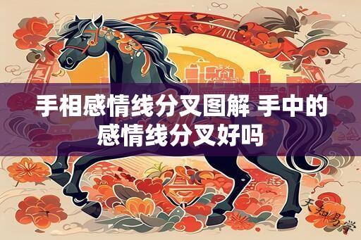 手相感情线分叉图解 手中的感情线分叉好吗