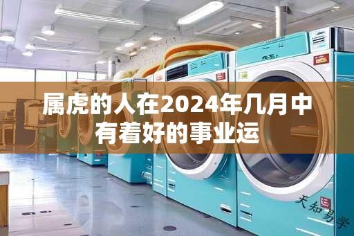 属虎的人在2024年几月中有着好的事业运