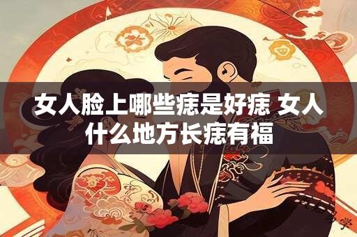 女人脸上哪些痣是好痣 女人什么地方长痣有福