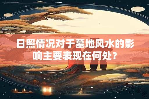 日照情况对于墓地风水的影响主要表现在何处？