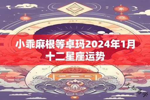 小乖麻根等卓玛2024年1月十二星座运势