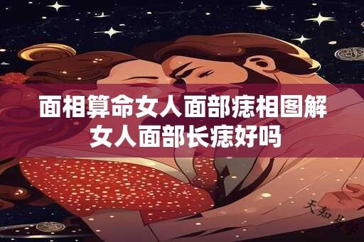 面相算命女人面部痣相图解 女人面部长痣好吗