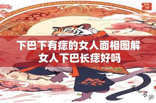 下巴下有痣的女人面相图解 女人下巴长痣好吗