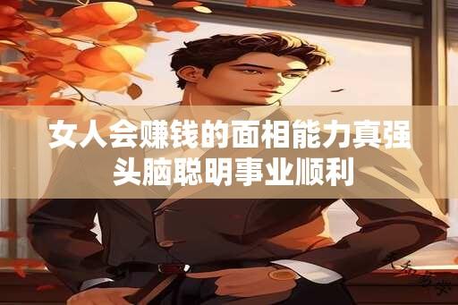 女人会赚钱的面相能力真强 头脑聪明事业顺利