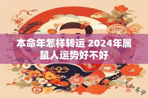 本命年怎样转运 2024年属鼠人运势好不好