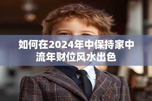 如何在2024年中保持家中流年财位风水出色