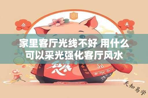 家里客厅光线不好 用什么可以采光强化客厅风水