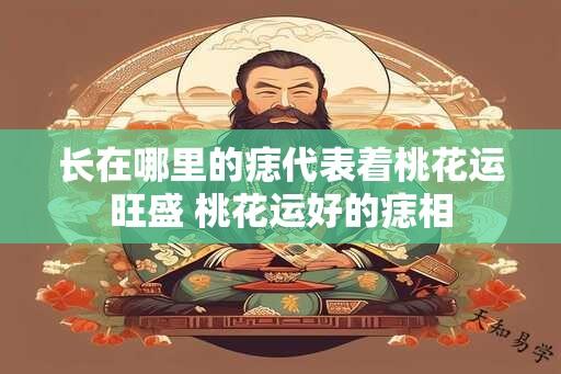 长在哪里的痣代表着桃花运旺盛 桃花运好的痣相