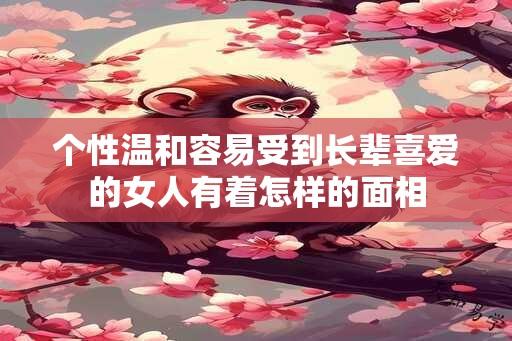 个性温和容易受到长辈喜爱的女人有着怎样的面相