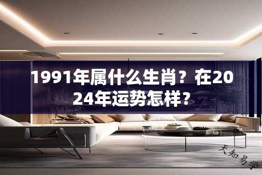 1991年属什么生肖？在2024年运势怎样？