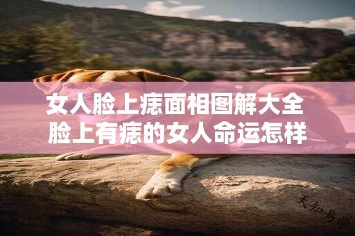 女人脸上痣面相图解大全 脸上有痣的女人命运怎样