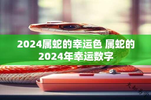 2024属蛇的幸运色 属蛇的2024年幸运数字