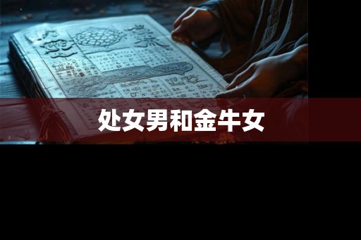 处女男和金牛女