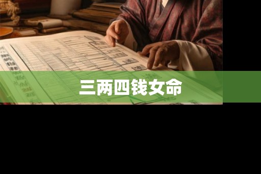 三两四钱女命