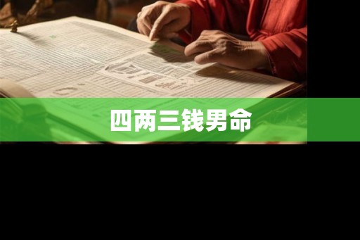 四两三钱男命
