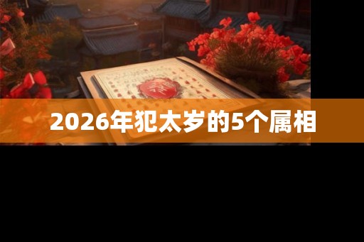 2026年犯太岁的5个属相