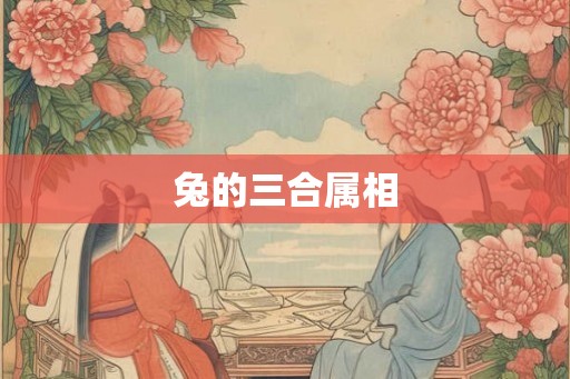 兔的三合属相