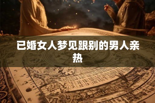 已婚女人梦见跟别的男人亲热