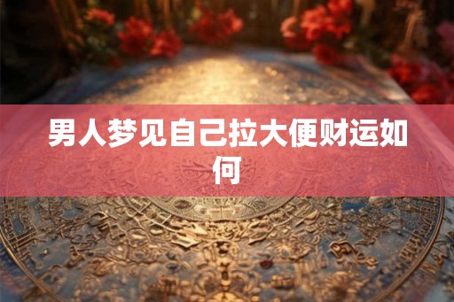 男人梦见自己拉大便财运如何