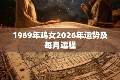 1969年鸡女2026年运势及每月运程