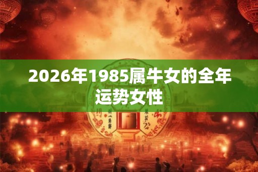 2026年1985属牛女的全年运势女性