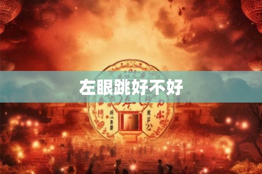 左眼跳好不好