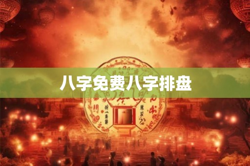 八字免费八字排盘