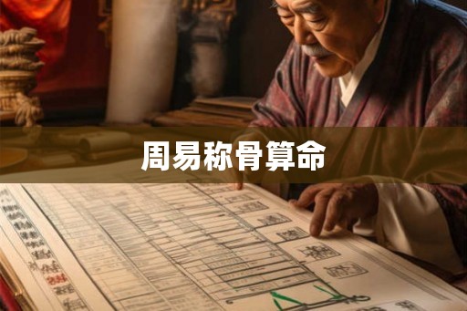 周易称骨算命