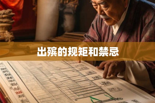 出殡的规矩和禁忌
