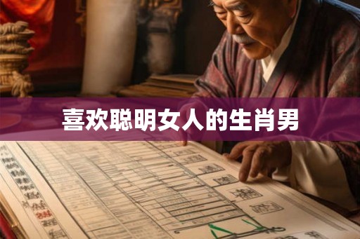 喜欢聪明女人的生肖男