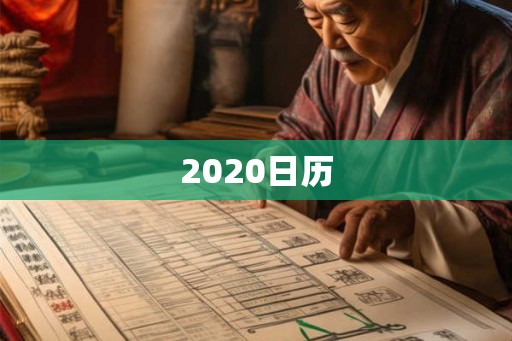 2020日历