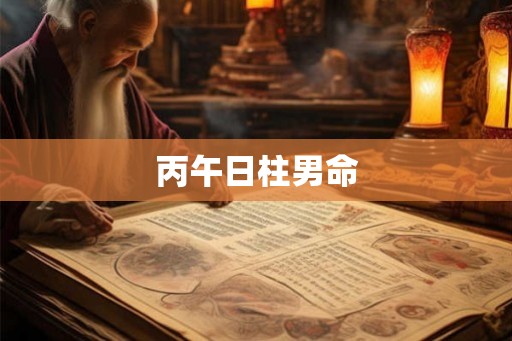 丙午日柱男命 丙午日柱男命