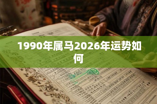 1990年属马2026年运势如何 1990年属马2026年运势如何